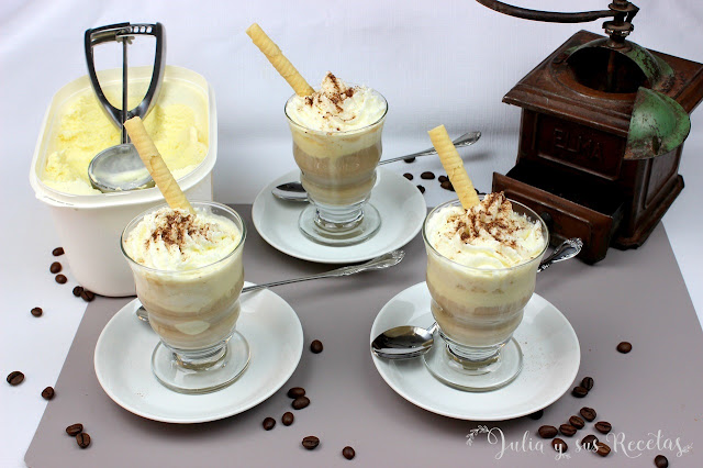 Café helado. Julia y sus recetas