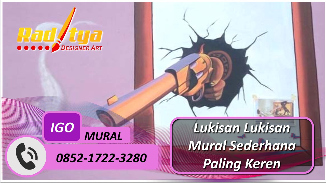 Lukisan Lukisan Mural Sederhana Paling Keren