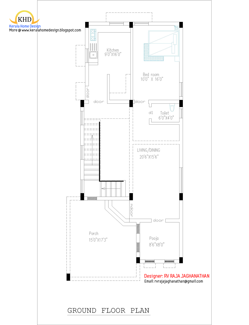  House  Plan  and Elevation