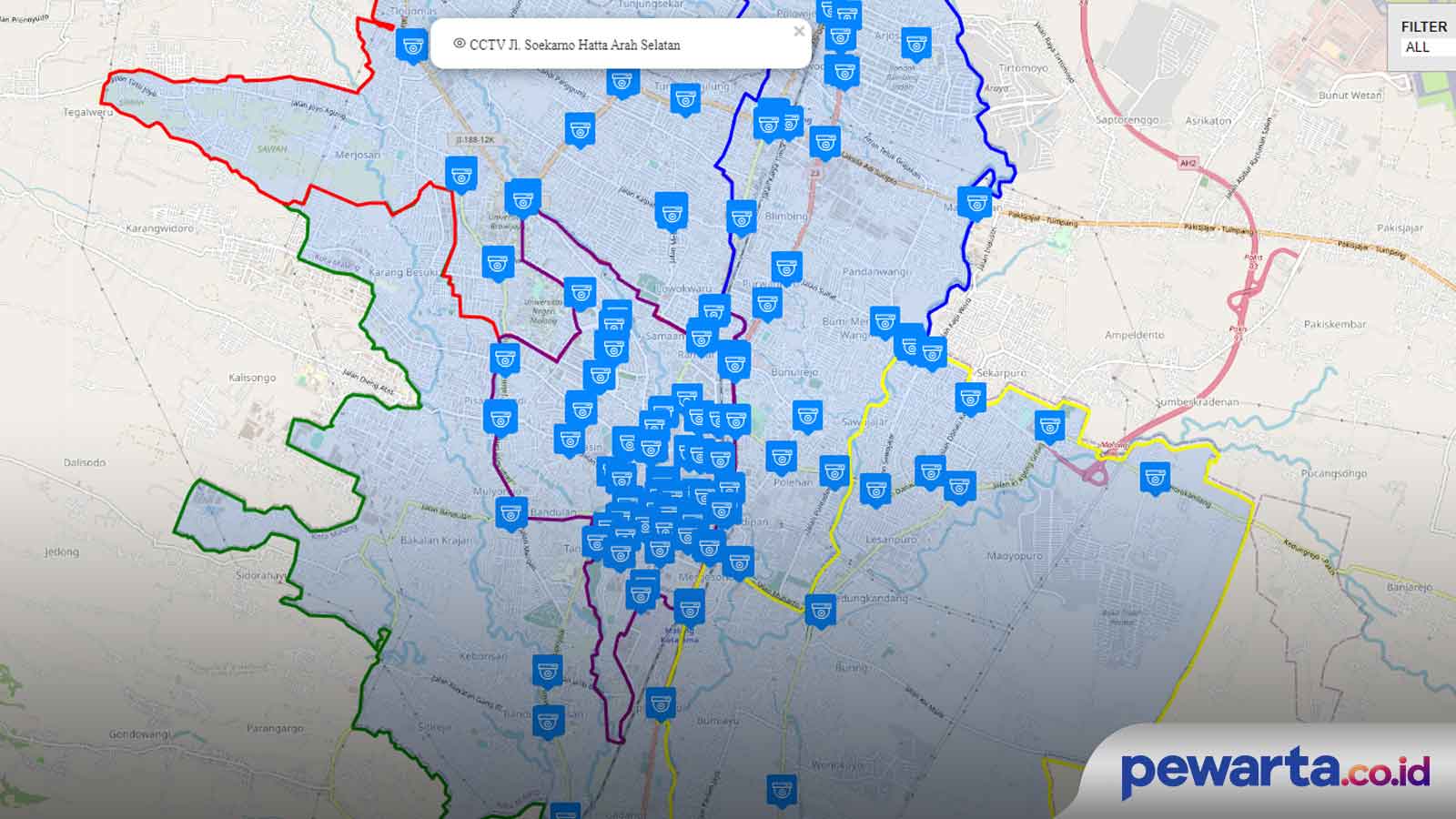 Lalu Lintas Kota Malang Hari Ini Macet Apa Tidak? Ayo Pantau Lewat CCTV Online, Begini Caranya