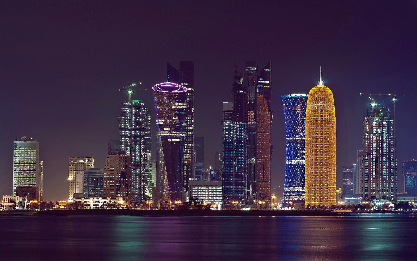World Visits: Doha Tower - Ancient Islamic Design Architecture