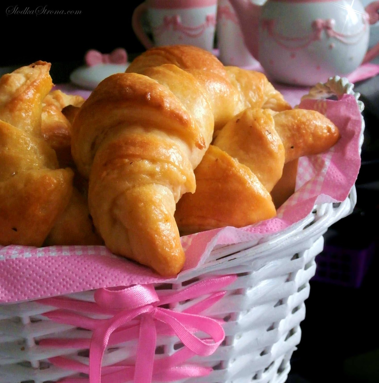Mini Croissants - Przepis - Słodka Strona