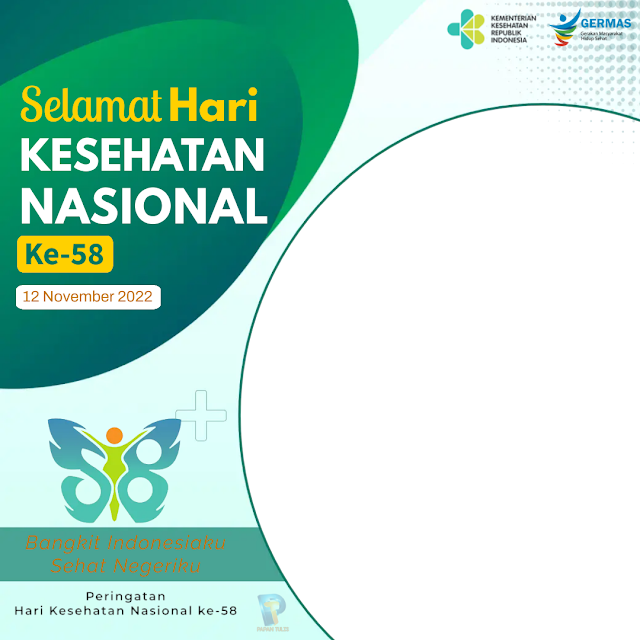 Twibon Hari Kesehatan Nasional (HKN) ke-58 Bangkit Indonesiaku Sehat Negeriku