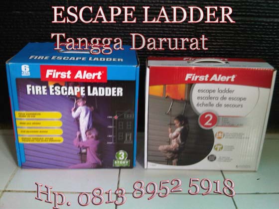 Foto Tangga Darurat escape ladder 2 lantai dan 3 lantai