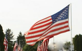 Photo of flag of the United States of America