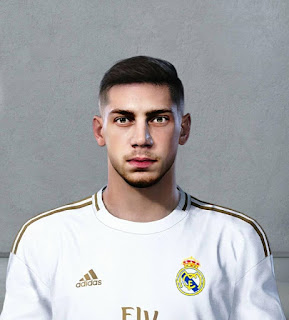 PES 2020 Faces Federico Valverde by Nanilincol44