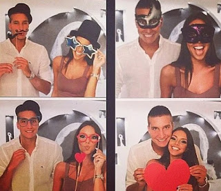 Picture collection of Anja Skuletic with her ex-husband Bogdan Bogdanovic