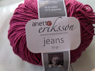 the Annette Ericksson cotton jeans yarn used