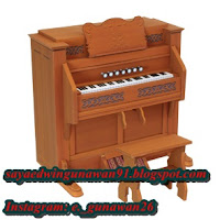 Papercraft Reed Organ