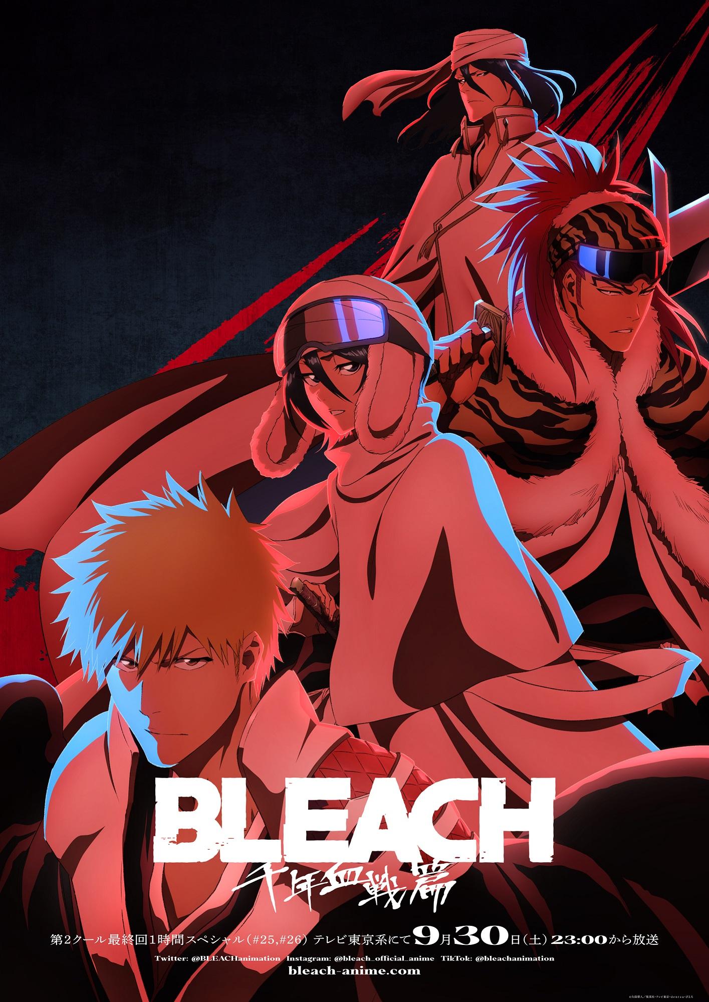 Bleach: Sennen Kessen-hen – 3º Parte do último arco em 2024 - Manga Livre RS