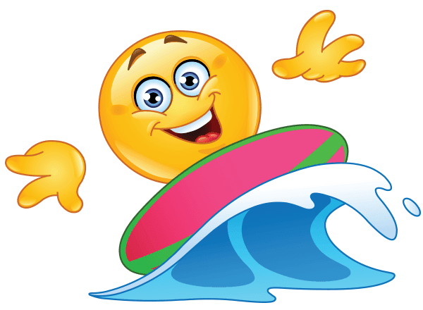 Surfer Smiley