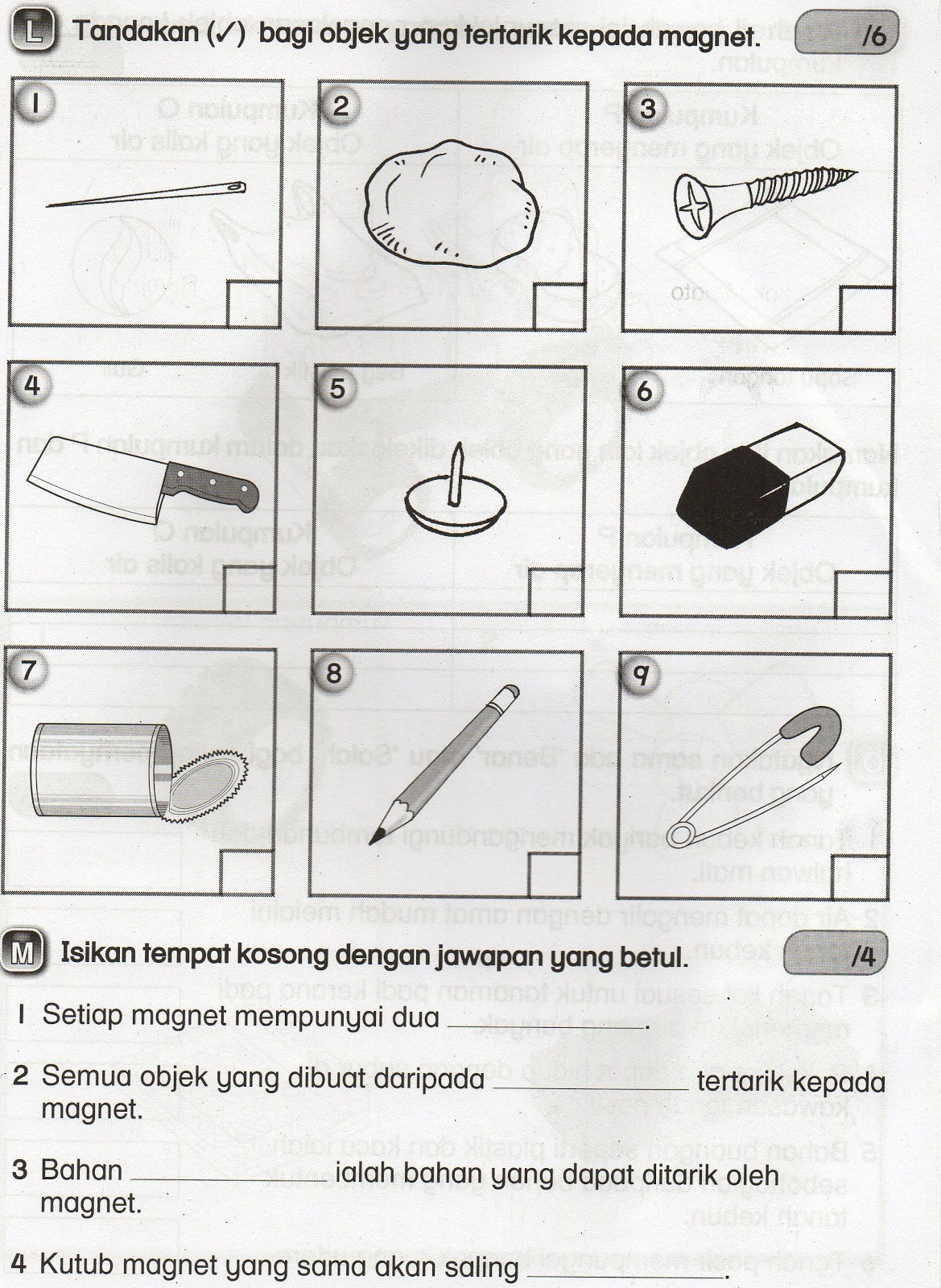 Soalan Subjektif Sains Tahun 4 - Kuora s