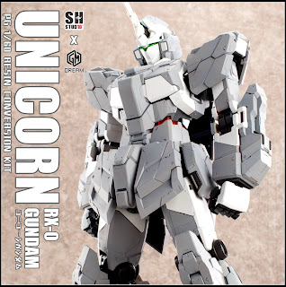 Resin Conversion Kit for PG 1/60 RX-0 Unicorn Gundam, SH Studio