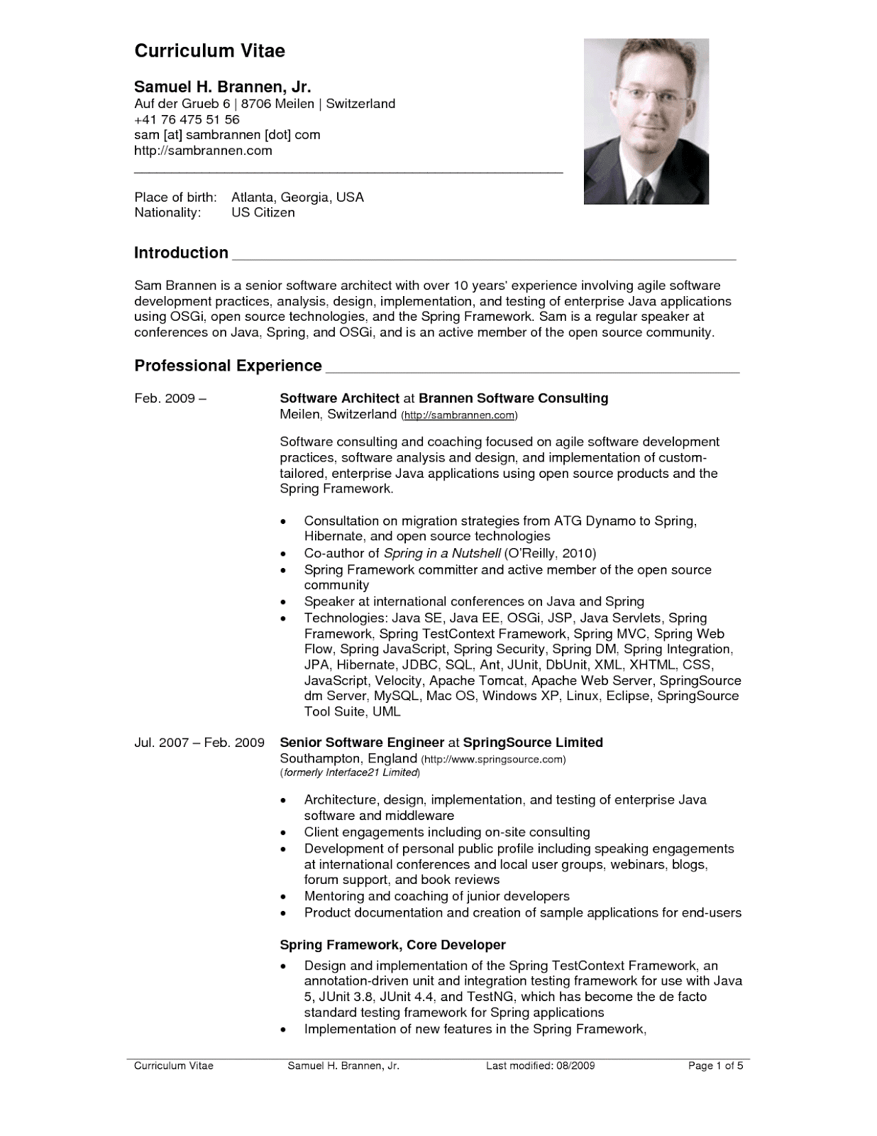 Resume In American Format American Resume Samples choose