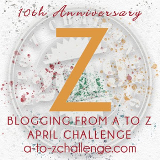 #AtoZChallenge 2019 Tenth Anniversary blogging from A to Z challenge letter