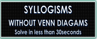 Solve syllogisms "Some A are Not B" || shortcuts without venn diagrams