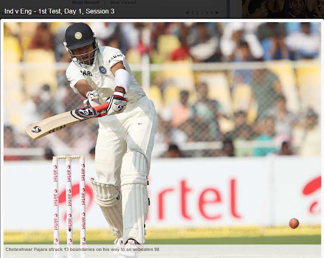 Cheteshwar Pujara right-hand batsman