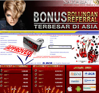 SahabatQQ Agen Domino 99 Domino QQ dan Poker Online Aman dan Terpercaya