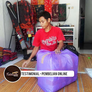 testimonial pembelian kain batik madura - pembelian online