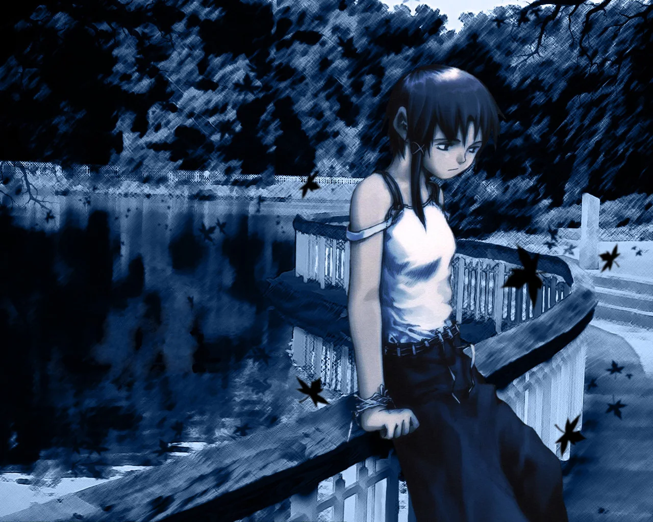 Awesome Serial Experiments Lain Background