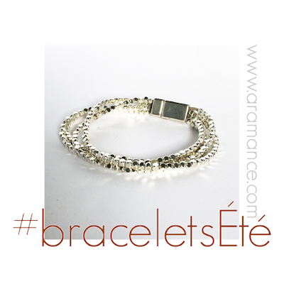  Bracelets soie, nacre, pierres, perles, métal, argent, cuir...