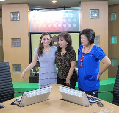 Diana Limjoco with other show hosts