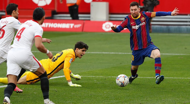 Messi's goal vs Sevilla