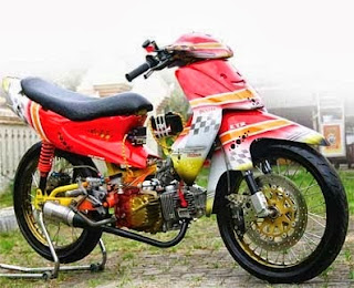 modifikasi motor smash drag