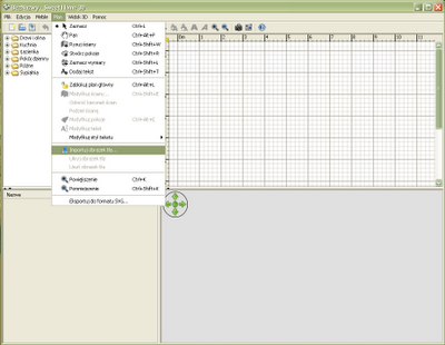 Import rozkładu pomieszczeń - Sweet Home 3D
