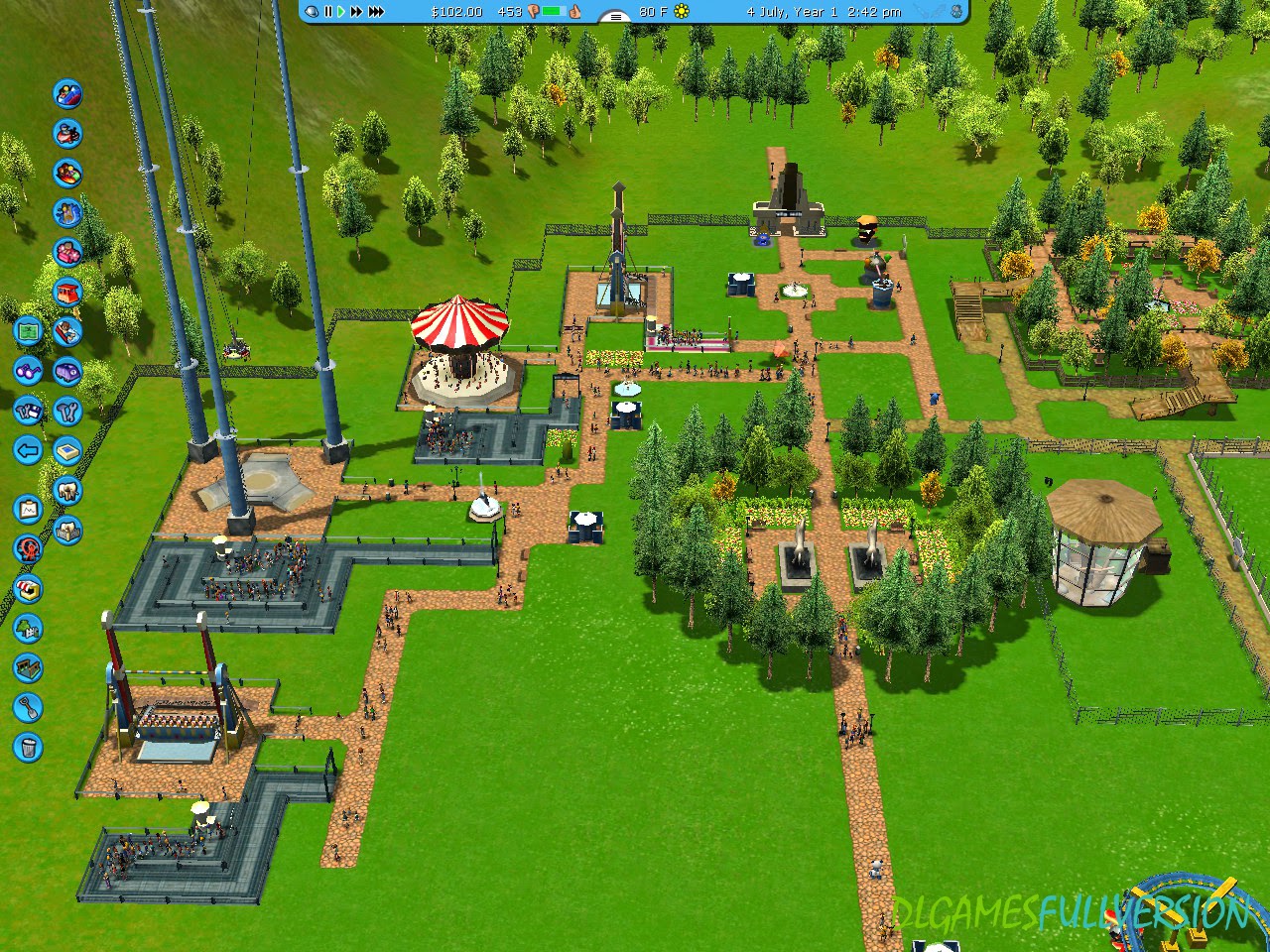 free roller coaster tycoon download