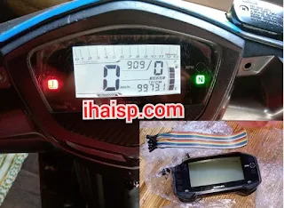 Jupiter MX Old Pakai Spedometer GSX-R150, Apakah Semua Fitur Berfungsi?