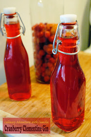 Featured Recipe: Cranberry Clementine Gin from Culinary Adventures with Camilla #secretrecipeclub