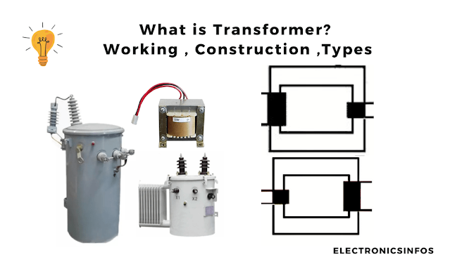 What is Transformer? | Working , Construction ,Types |Electronicsinfos