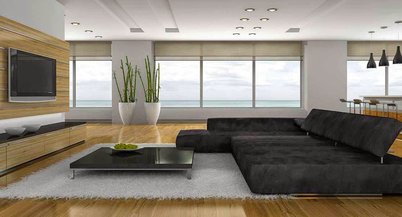 Contemporary living room design