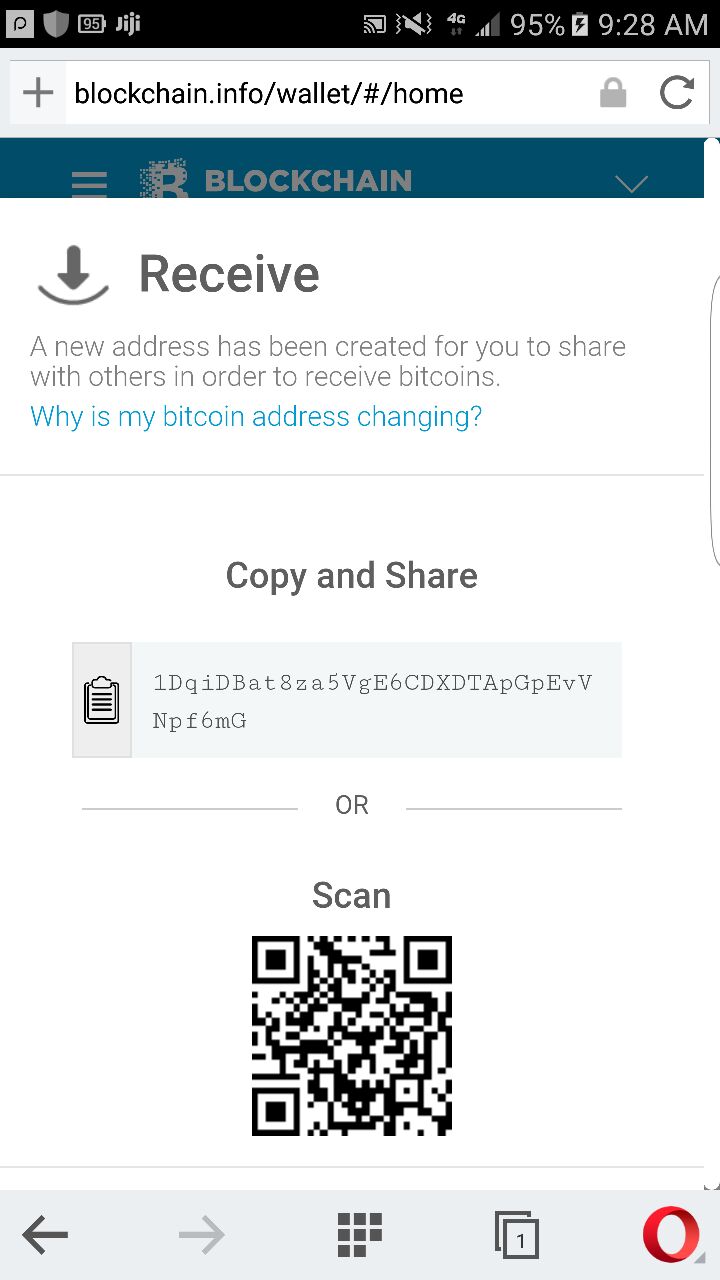 How To Get Your Blockchain Bitcoin Wallet Address Zarfund - 