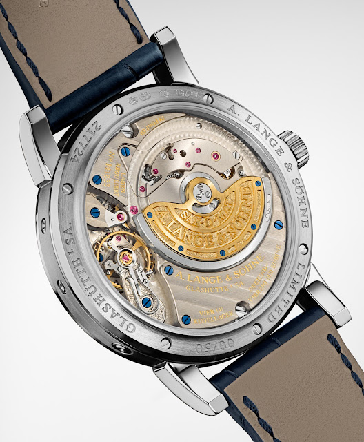 A. Lange & Söhne Langematik Perpetual cadran bleu répliques de montres