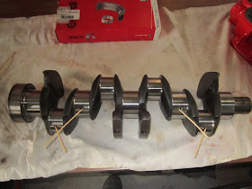 Oilways Volvo B20B crankshaft