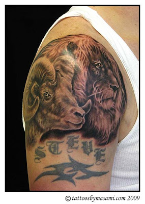 Aries Tattoo Designs and Ideas