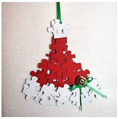 Puzzle piece ornaments 1