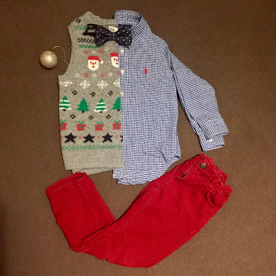 my son Christmas party outfit
