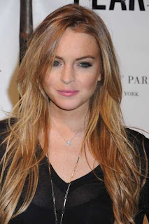 Lindsay Lohan Hairstyle - Female Celebrity Hairstyle Ideas