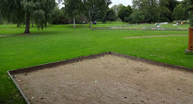 The Petanque Terrain at Beacon Park in Lichfield