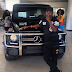 PHOTO: Actress Ini Edo buys brand new 2014 G-Wagon for N38m 