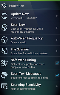 Mobile AntiVirus Security PRO v3.3 for BlackBerry 10