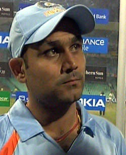 Indian Cricket team Vice Captain Virendra Shewag expecting the man of the match result