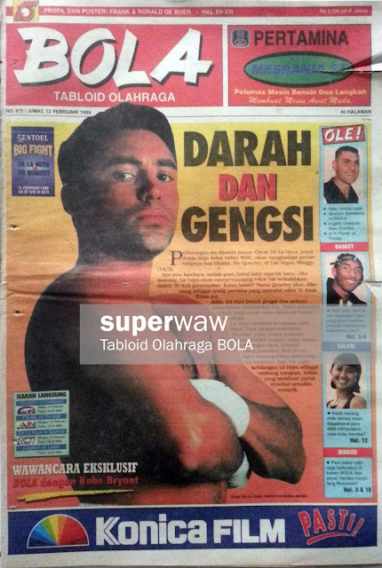 Tabloid BOLA: DARAH DAN GENGSI