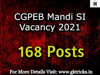 CGPEB Mandi SI Admit Card 2021 | CGPEB Exam Date | Hall Ticket Latest Updates