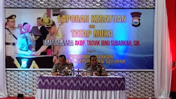 Kapolres Tegaskan Berantas Bom Ikan Dan Agenda Keamanan Pemilu 2019 Di Kab. Kep. Selayar