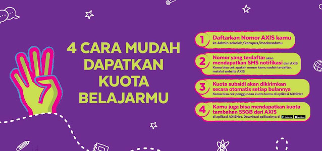 cara mendapatkan kuota gratis axis tanpa aplikasi dan pulsa