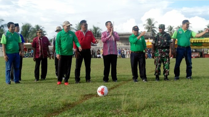 Liga Antar Desa Digelar, Wako Pariaman Genius Umar Minta Pembuatan Tribun Menghadap Kelaut